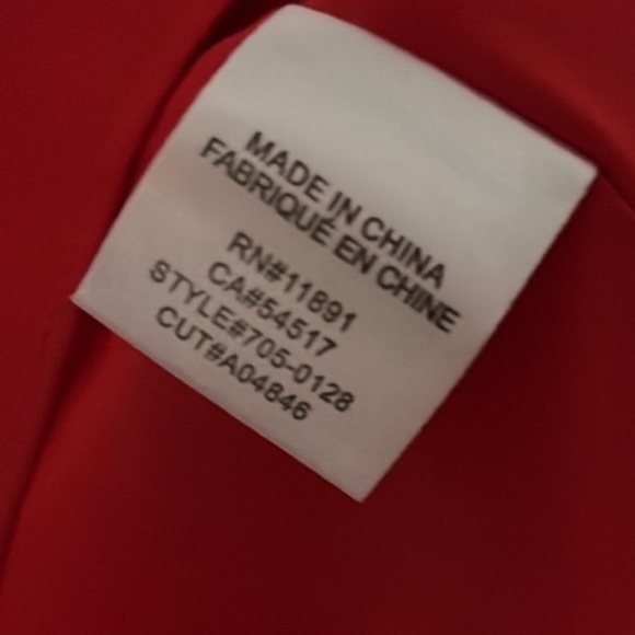 Ali & Jay Elegant High-Low Red Dress (Size Small) - Picture 10 of 11